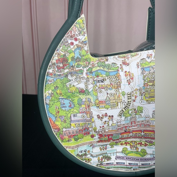 Disney 50TH Commemorative Shoulder Bag with 2WAY Charm Walt Disney World Resort - Picture 9 of 16